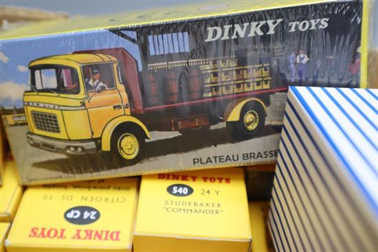 A large collection of Dinky Atlas Edition toys etc.